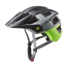 Cratoni Bicycle Helmet Allset Black/Lime Matt